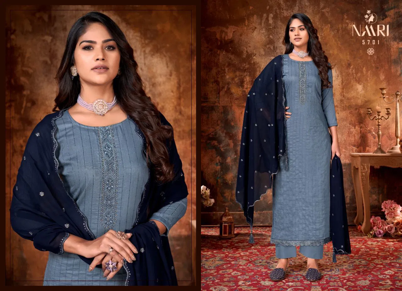 FENNY VOL 2 Naari Silk Regular Wear Wholesale Dress Material Catalog 